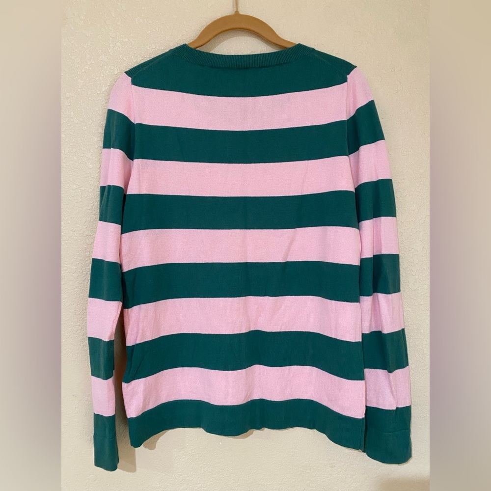 J. Crew Factory Rugby Striped Teddie Sweater - Picture 5 of 5